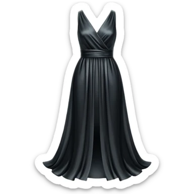 Robe noire sticker
