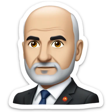 edi rama Albanian Prime minister sticker