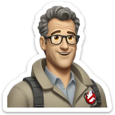 Ghostbusters ray stanz sticker