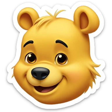 Winnie the Pooh  sticker