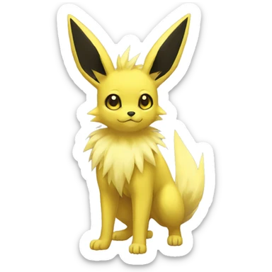 Umbreon-Jolteon full body sticker