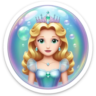 Glinda Bubble Wicked sticker