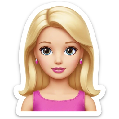Barbie sticker