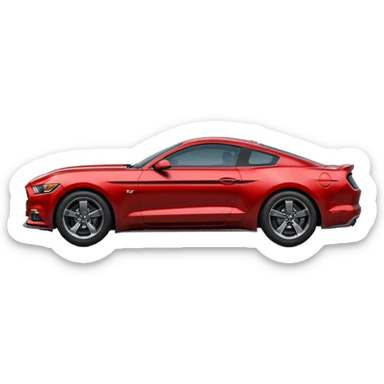 Ford Mustang perfect view sticker