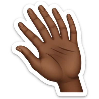 The Arabic hand gesture of “Khod” sticker