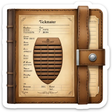 ticketmaster ledger sticker