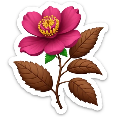 rama de canela sticker