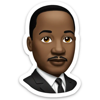 Martin Luther king sticker