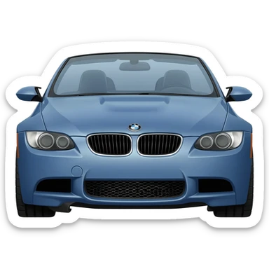 Bmw e93 cabrio sticker