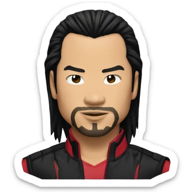 Shinsuke Nakamura the Japanese WWE Wrestler sticker