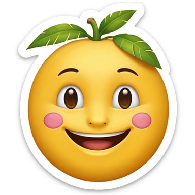 emoji hawaïen sticker