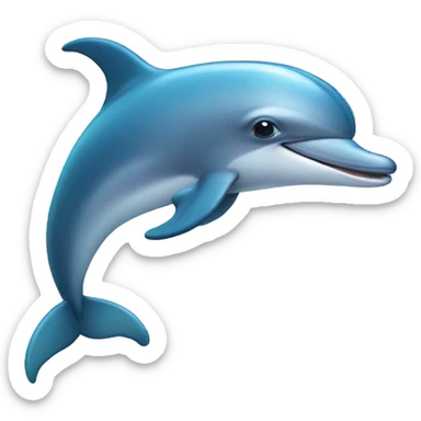 Dolphin sticker