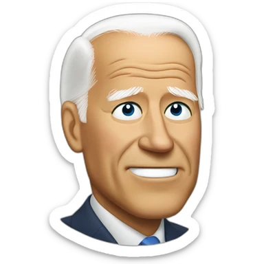 Sleepy joe biden sticker