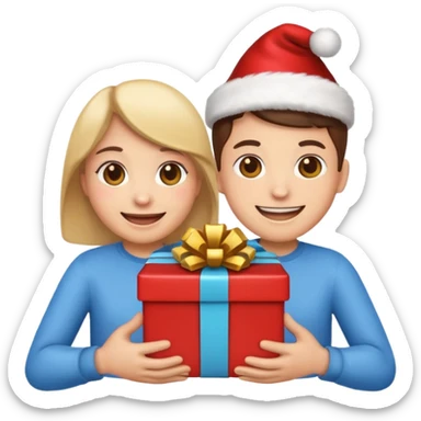 i want an emoji who says that we exchange something. sticker