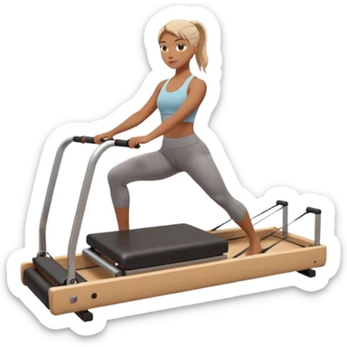 reformer pilates sticker