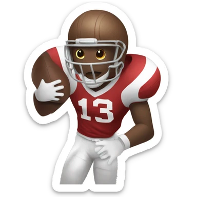 Football sticker