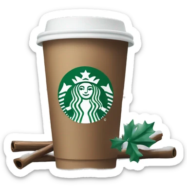 starbucks winter edition sticker