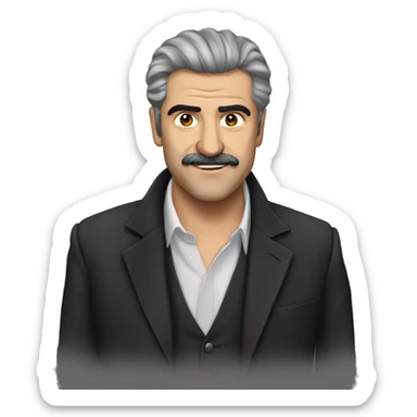 Turkish actor Akın Akınözü. sticker