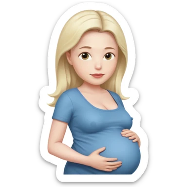 pregnant elon musk sticker