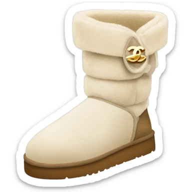 Chanel Ugg sticker
