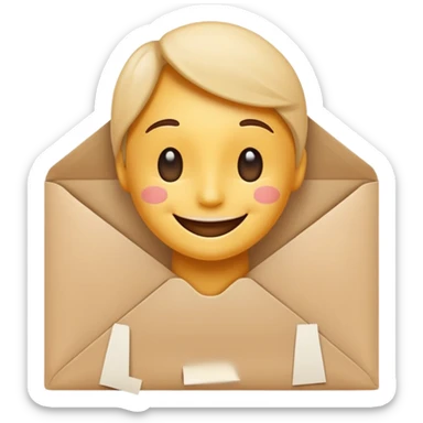 A letter
Emoji

 sticker
