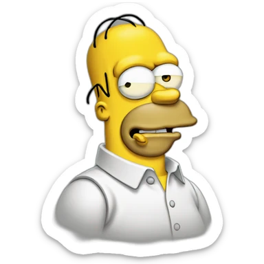 Homersimpson sticker