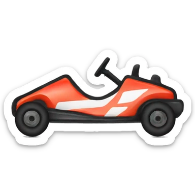 go kart sticker