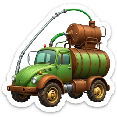 Bug sprayer car sticker