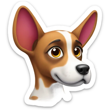 Courage the Cowardly Dog sticker