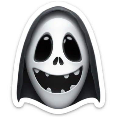 Ghost face de Scream VI sticker