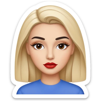 permanent makeup sticker