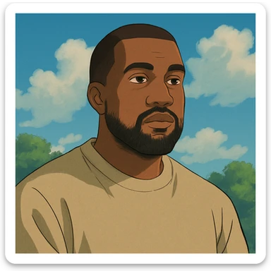 Kanye sticker