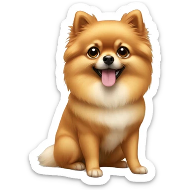 pomeranian sticker