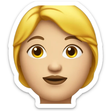 obese-woman-big-belly sticker