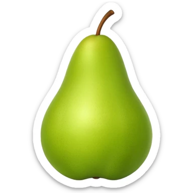 Pear sticker