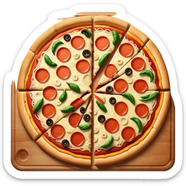 Mountain Bounty Pizza sticker