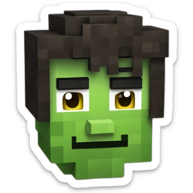 creeper minecraft sticker