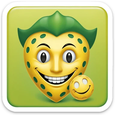 pickleball joker card sticker