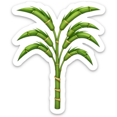 Sugarcane sticker