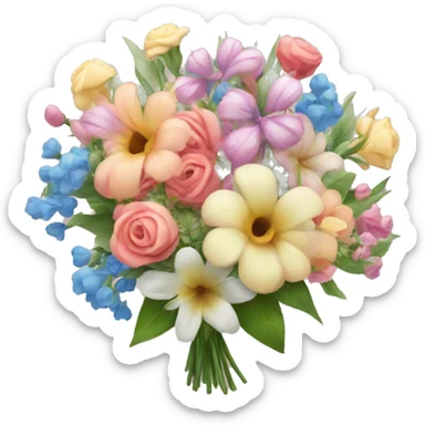 Bouquet of flowers  sticker