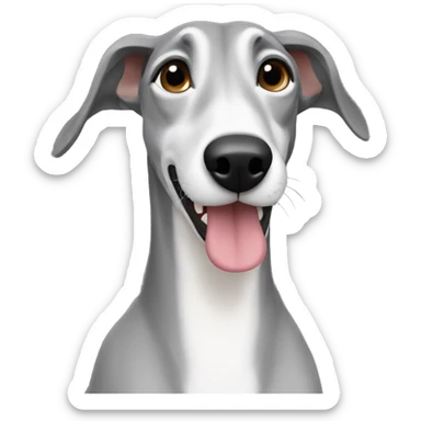 Greyhound emoji sticker