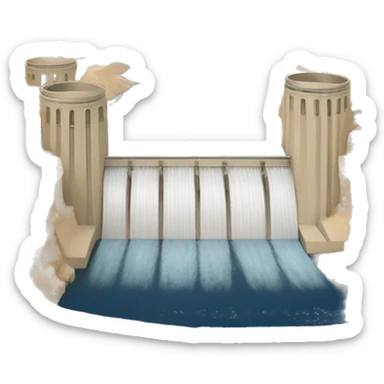 aswan dam sticker