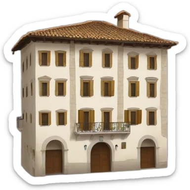 albergo dei re cattolici spagna sticker