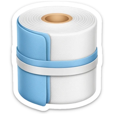 bandage roll sticker