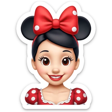 Minnie sticker