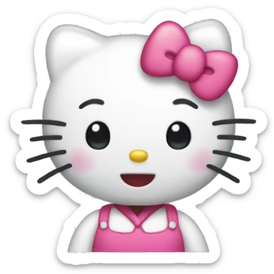 Hello kitty sticker
