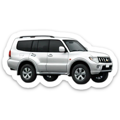 Mitsubishi pajero sticker