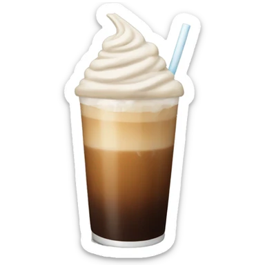 Iced shaken expresso sticker