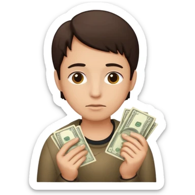 потребитель выбирает куда потратить деньги sticker