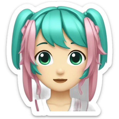 Miku nakano sticker